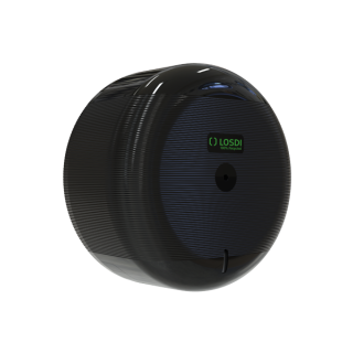 Dávkovač toaletního papíru ECO-LUXE s centrálním dávkováním, černý CP-3000