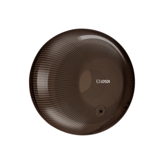 Dávkovač toaletního papíru Jumbo se středním odvinem z polypropylenu, černá barva. Star Line